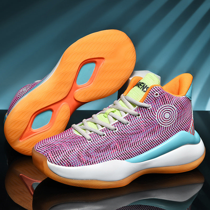 Men Basketball Shoeses Summer Men Basketball Shoeses Men's Breathable Sneakers High-Top Fashion Men's Sneakers