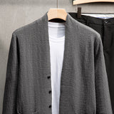 Men's Jackets Autumn Men's Knitted Jacket Loose