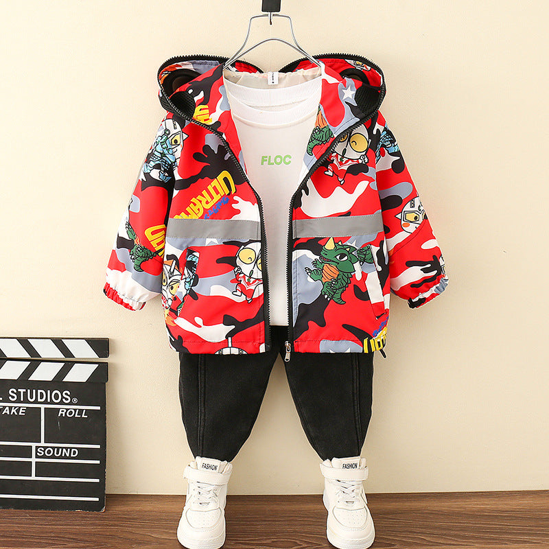 Toddler Boys Jackets Boys' Coat Spring and Autumn Coat