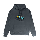 Ice Cream Running Dog Hoodie Hip-Hop Hipster Terry Fabric Hoodie