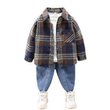 Toddler Boys Sweater Boy's Shirt Suit Shirt