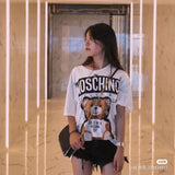 Moschino T Shirt Bear T-Shirt Plus Size Couple