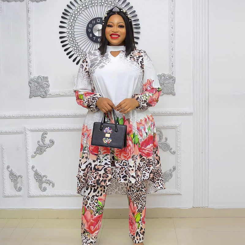 African Dashiki Dress Fashion Casual Women's Print