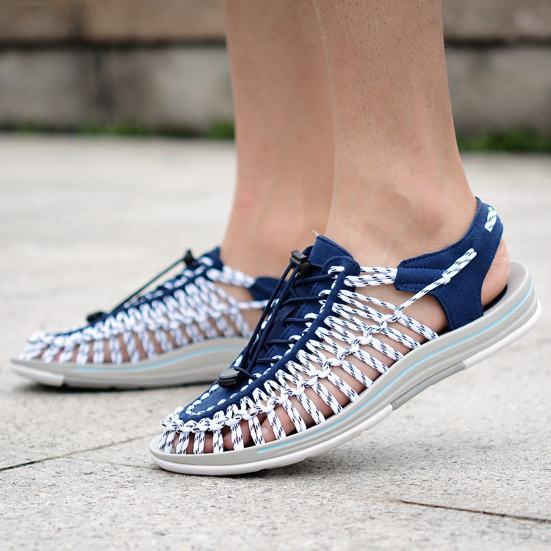 Men Sandals Indoor and Outdoor Beach Sandals Sport Flip Flops Comfort Casual Sandal Comfortable Men's Breathable Shoes Beach Shoes Fashion Sandals