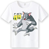 Tom And Jerry T Shirt Round Neck Loose Print