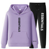 Fog Fear Of God Hoodie & Pants 2 Piece Set Sports Men Spring Loose Men