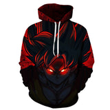 Anime Hoddies 3D Digital Printing Dragon Ball Wukong Series Sweater