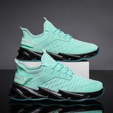 designer Sneaker Shoes Solid Color Fashion Men's Shoes Summer Breathable Casual Sneakers Light Running