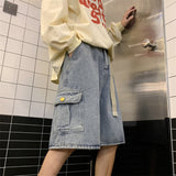 Men Denim Shorts Men's Summer