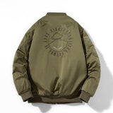 Varsity Jacket Embroidered Flight Suit Women'S Baseball Uniform Hooded Jacket Men