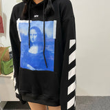 off White Hoodie Printed Loose Sweater Ow Casual Men's and Women's Hoodie Jacket