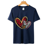 Valentine's Day T Shirt Spring/Summer Short-Sleeved T-shirt Top