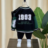 Toddler Boys Jackets Casual Baseball Jacket Spring and Autumn
