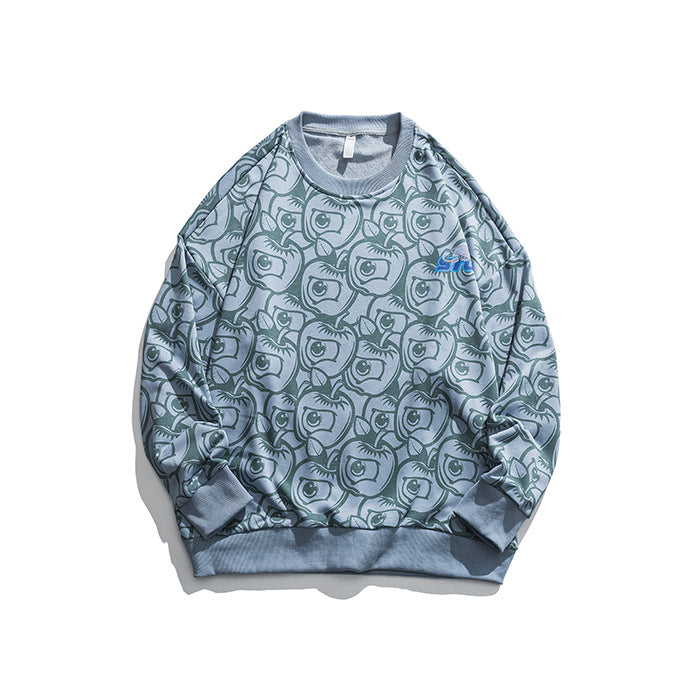 Crew Neck Sweatshirts for Men Men's Autumn round Neck Sweater Men's Loose Casual