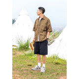 Men Shirts Half-Sleeve Shirt