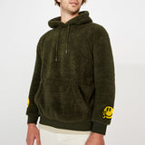 Mens Sweaters Man Fall Outfits Hooded Sweater Long Sleeve Men's Top Pullover Loose Printed Men