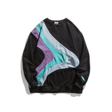 Crew Neck Sweatshirts for Men Men's Autumn round Neck Sweater Couple Street Loose Top
