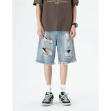 Men Jorts Summer Loose Casual Retro Shorts Men