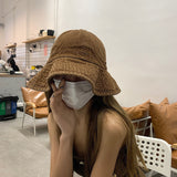 Women Bucket Hat Jean Fisherman Hat Sun Hat