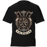 Man T Shirt Cotton round Neck Heat Transfer Patch Short Sleeve Shirt