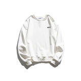 Crew Neck Sweatshirts for Men Men's Autumn Sweater Loose Solid Color Personalized Printed round Neck