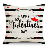 Valentine's Day Pillow Covers 4 Piece Random Styles Together, Love Festival Home Pillow Cushion Cover