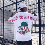 Rave Outfits Mens T Shirt round Neck Fashion Printing