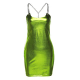 Music Festivals Rave Outfits Dress Summer Women's Sexy Backless Slim Fit