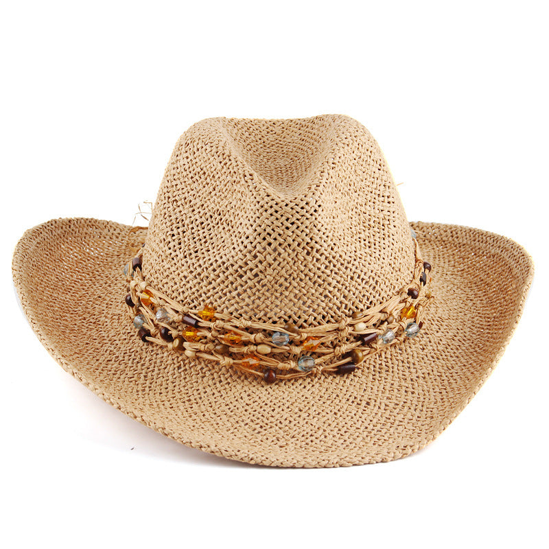 Beth Dutton Hat Cowboy Hat Straw Rope Straw Hat Summer Women's Sun Hat Outdoor