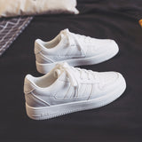 Flat Shoes Men's Shoes White Shoes Men's Autumn and Winter Leisure Trendy Sneakers