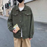 Men Denim Jackets Spring and Autumn Coat Men's Jacket Top