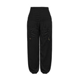 Coachella Music Festival Outfits Women's Casual Loose Bloomers Sports Trousers
