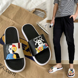 Men's Flip Flops Men Slides Comfort Slides Sandal Slippers Men's Summer Fashion Outdoor Wear Men's Beach Fashion Slippers