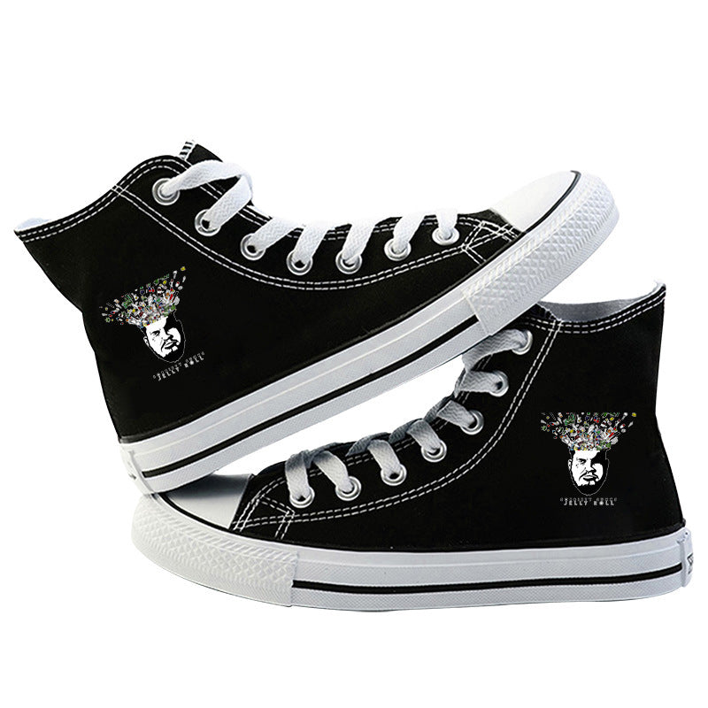 Jelly Roll Shoes High-Top Canvas Shoes