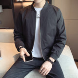 Men Jackets Hooded Simple Top