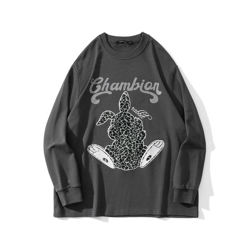 Man Fall Outfits Autumn and Winter Men's Clothing Stitching Internet Celebrity Couple Casual Sweatshirt Men's and Women's Fashion