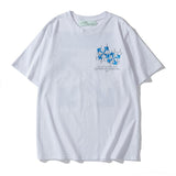 Off White T Shirt Spring And Summer Short Sleeve Printing Design Owt