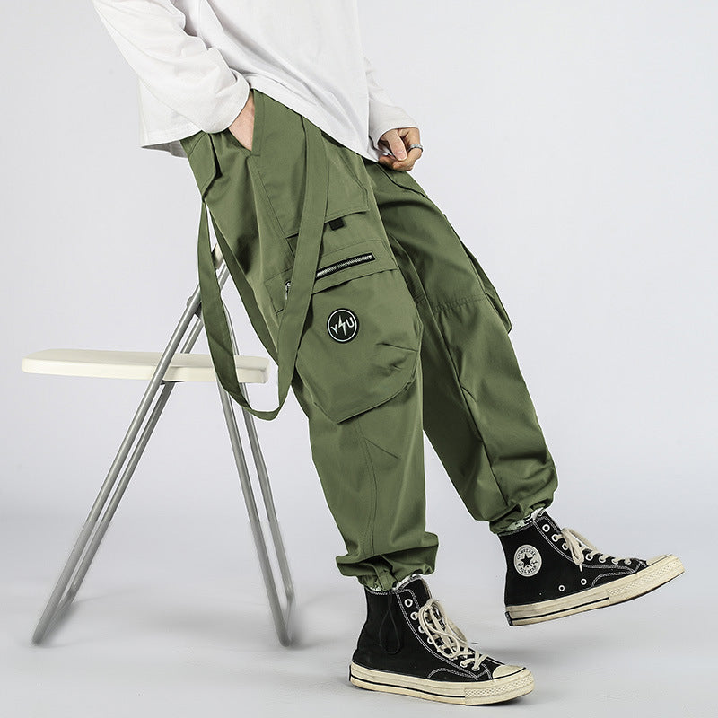 Men's Pants Autumn Loose Sports Ankle Length Casual Pants