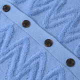 Men Sweater Solid Color Simple Towel Embroidery Knitwear Coat Men's Sweater