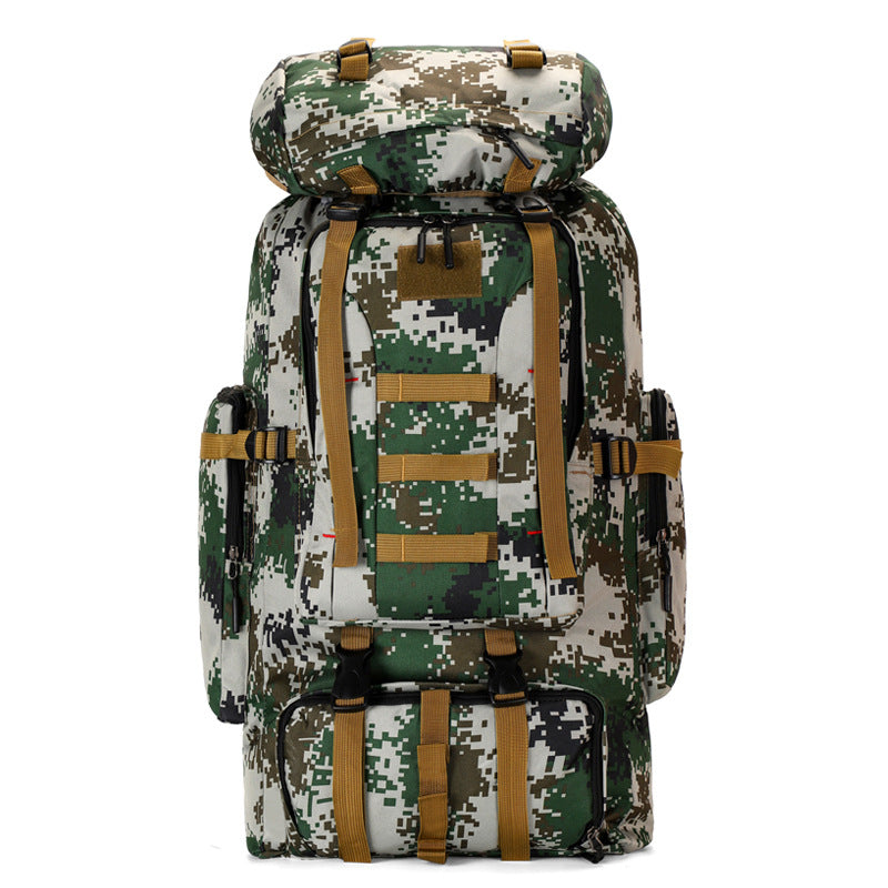Hiking Backpacks Waterproof 85L Large Capacity Casual Backpack