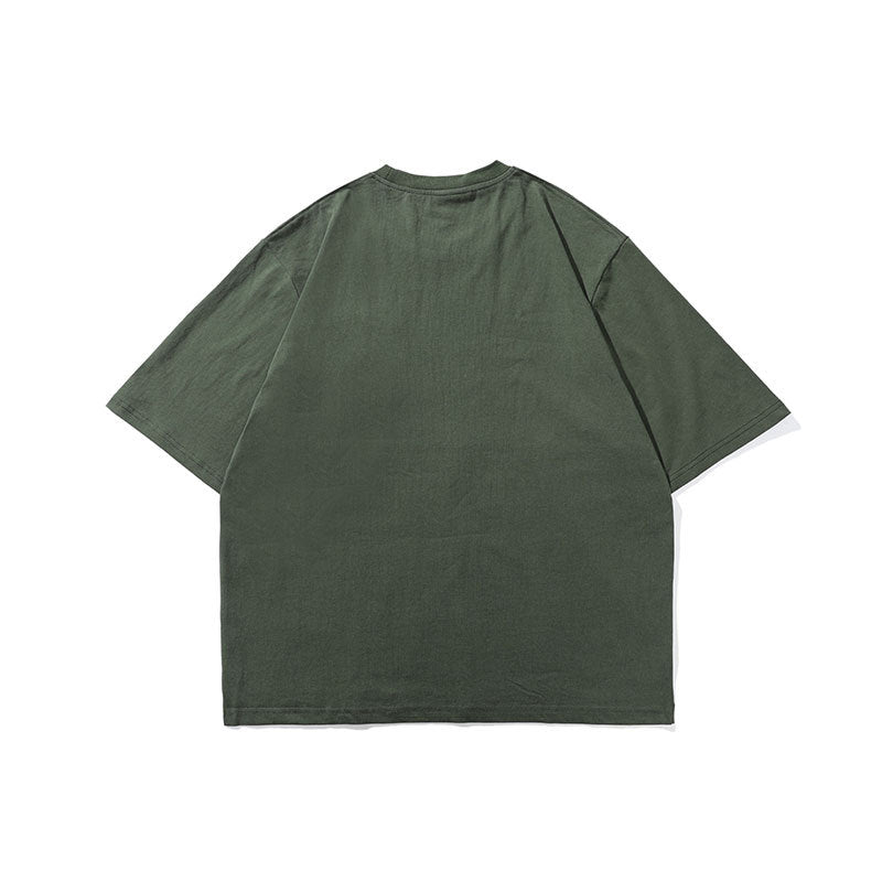 Men T Shitrs Basic Style Patchwork Round Neck