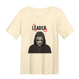 Squid Game Costume printed loose cotton round neck short sleeve t-shirt for women