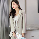 Interview Suit Women's Suit Female Spring and Autumn Two Piece Set