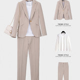 Interview Suit Women's Suit Jacket Women's Spring and Autumn Leisure Suit
