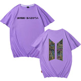 BTS Proof T Shirt Women's Clothing Summer round Neck Short Sleeves Cotton T Casual