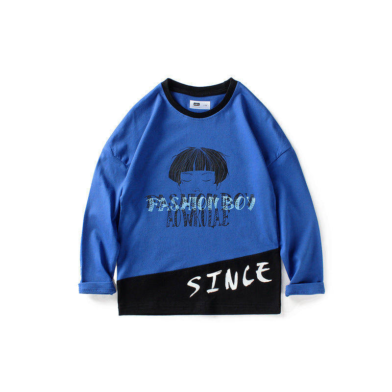 Children Long Sleeve Shirts Autumn Long Sleeve T-shirt Long Sleeve Bottoming Shirt
