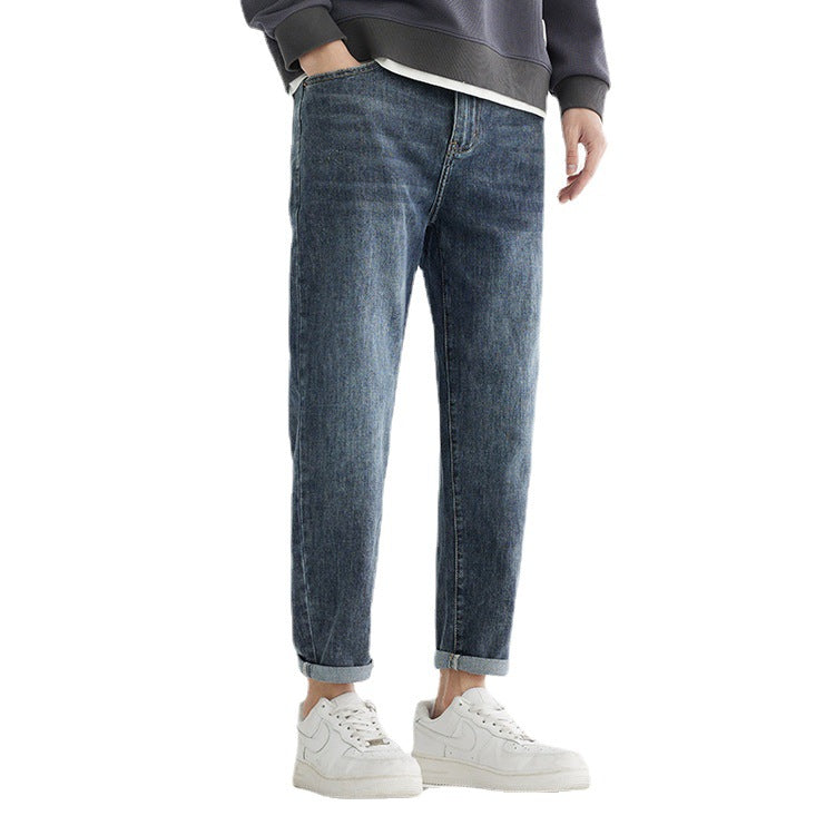 Men Jeans Blue Men's Jeans Simple