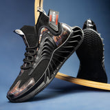 designer Sneaker Shoes Summer Leisure Sports Men's Breathable Shoes Fashion Colorblock Sports Men's Shoes