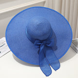 Big Hats Straw Hat Summer Beach Hat Sun Hat Sun Protection Women's Sun Hat