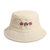 Mushroom Hat Hat Female Cute Mushroom Casual Basin Hat Male